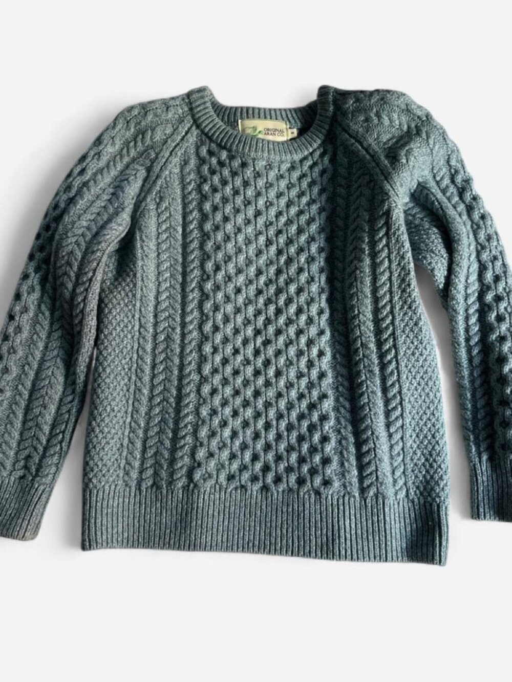 Aran Crafts Blue Jumper
